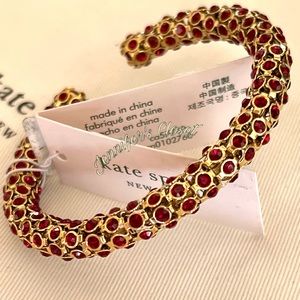 NWT! Kate Spade Pave Flex Cuff Bracelet